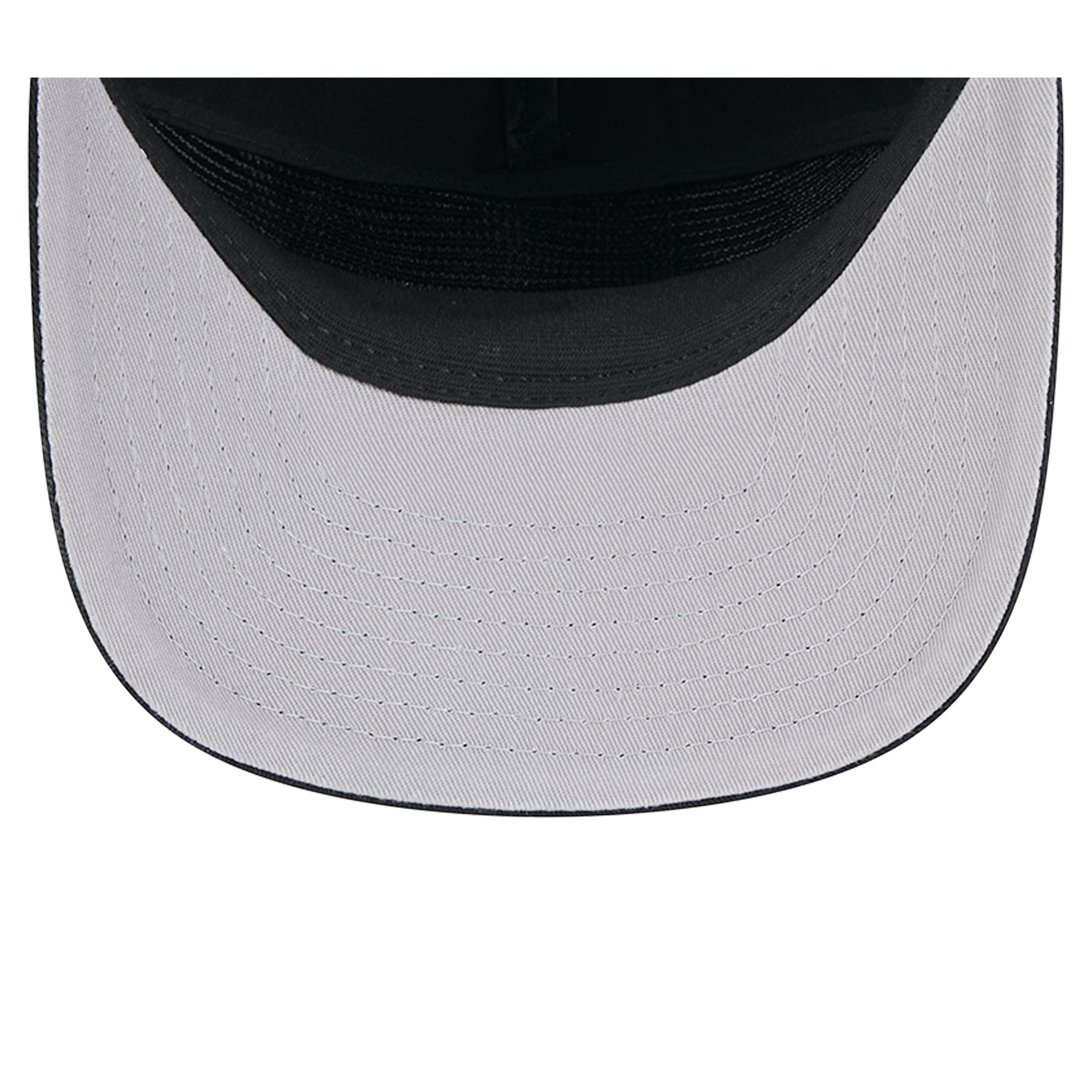 Men's New Era Black New Orleans Saints Stacked 19TWENTY Adjustable Hat