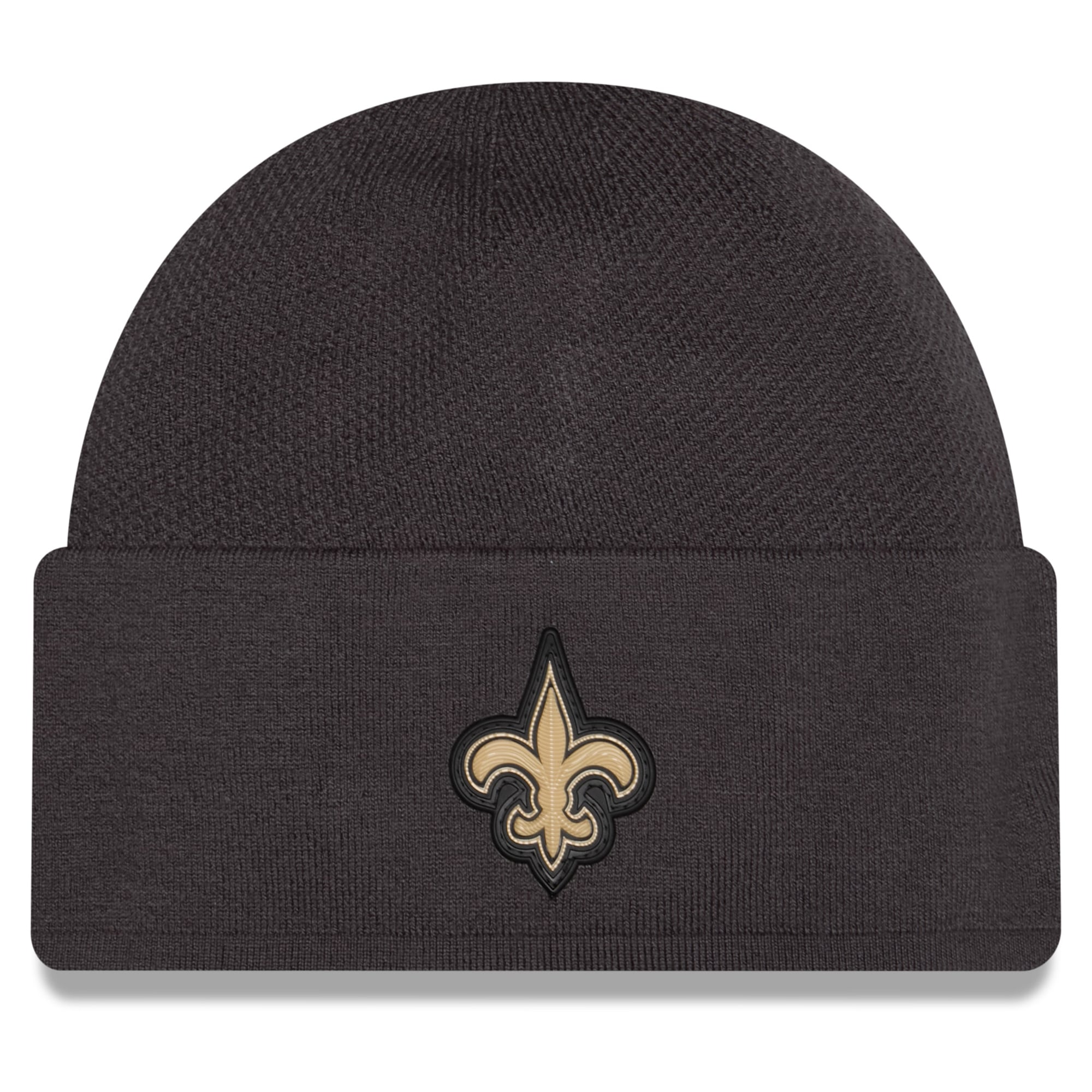 Men's New Era Charcoal New Orleans Saints 2026 Sideline Cold Weather  Skully Knit Hat
