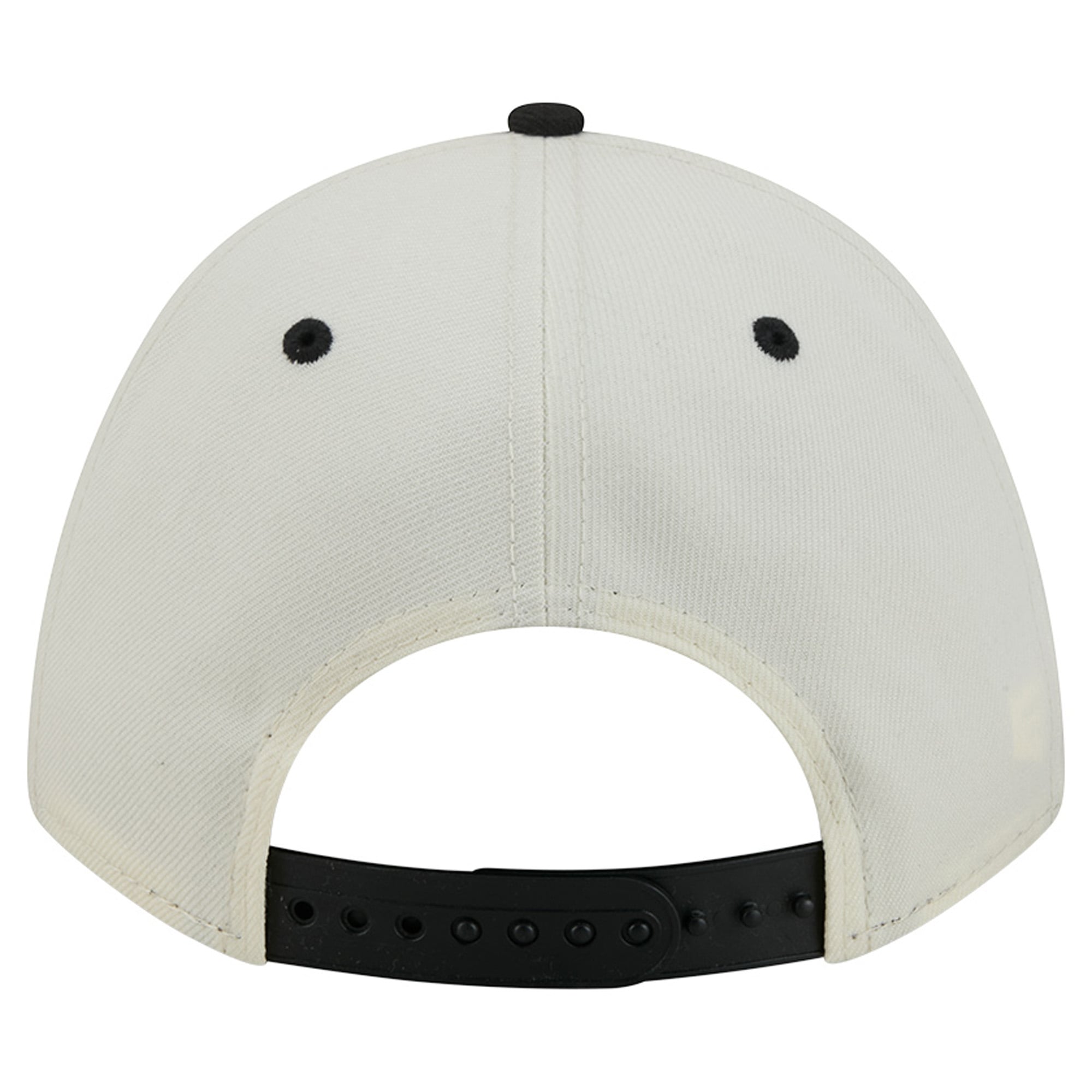 Casquette ajustable New Era crème/noire New Orleans Saints Arch 9FORTY A-Frame M-Crown pour homme