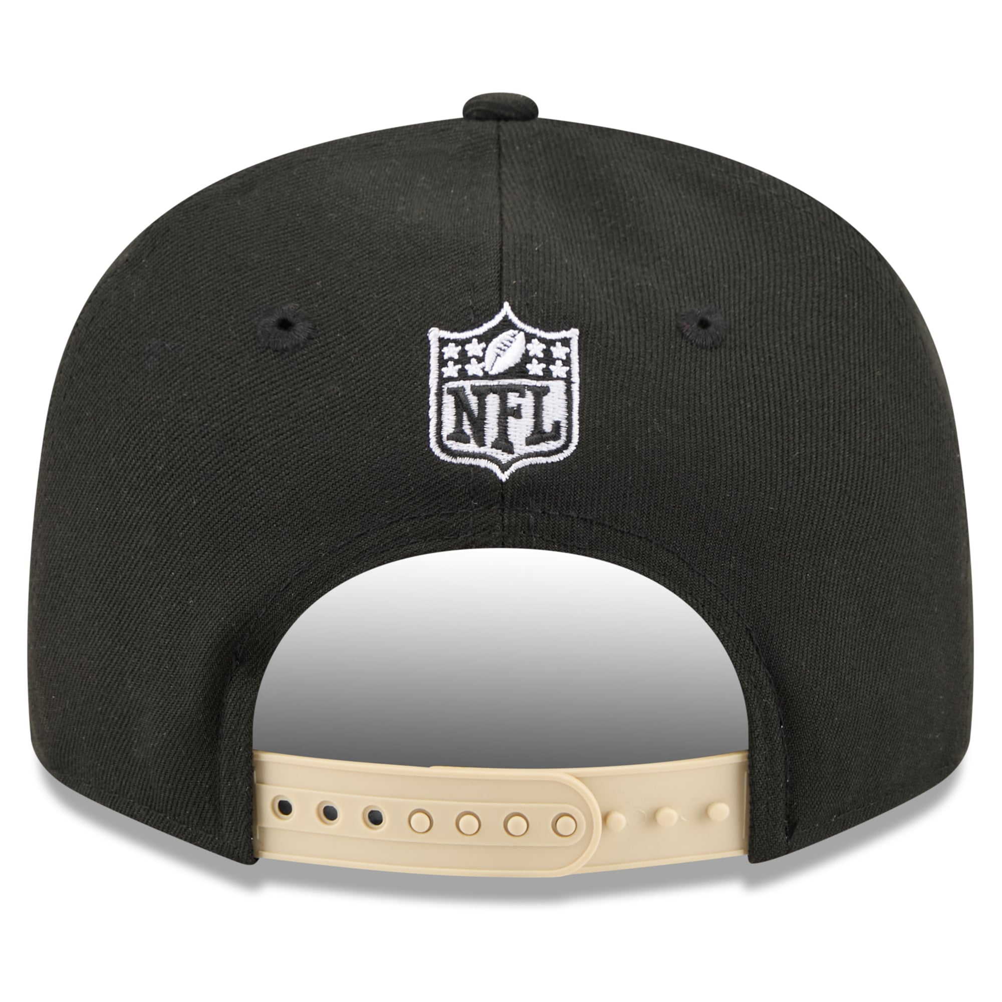 Casquette snapback New Era x Born x Raised noire et or des Saints de la Nouvelle-Orléans pour homme