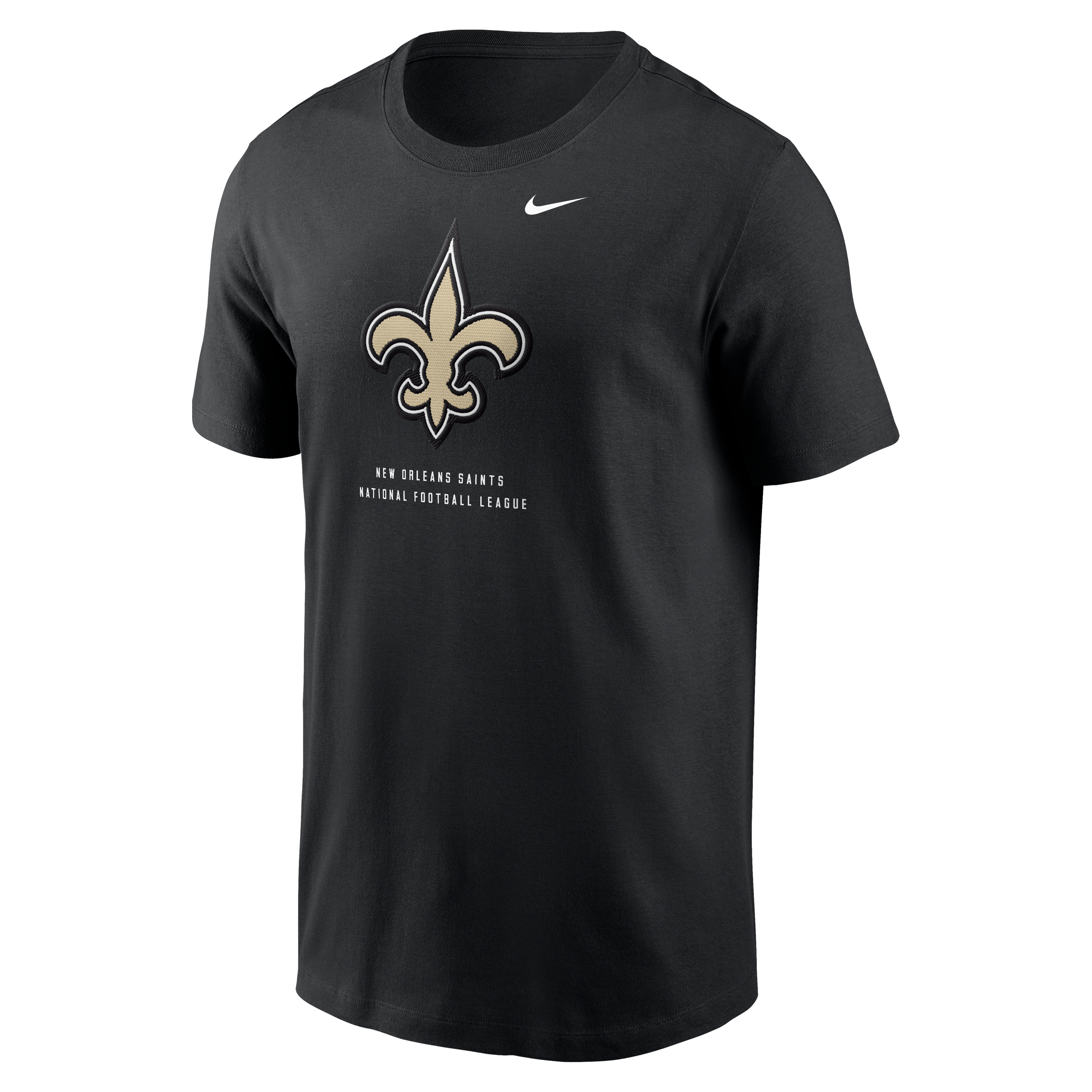 T-shirt Nike noir pour homme New Orleans Saints - Propriété de