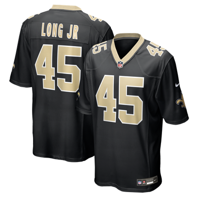 David Long Jr. New Orleans Saints Nike Team Game Jersey - Black
