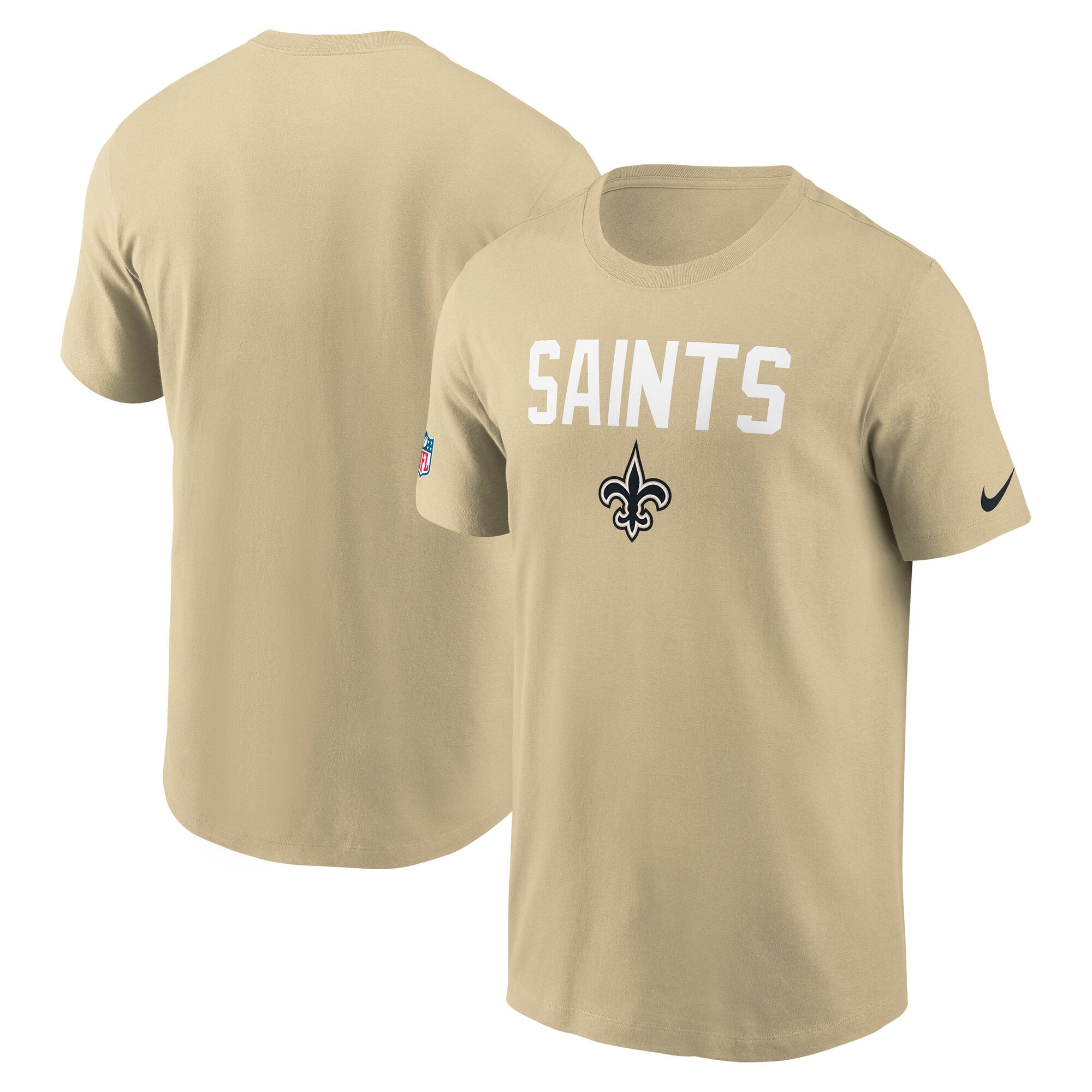 Men's Nike Gold New Orleans Saints Alt Pack Onside Conversion Performance T-Shirt