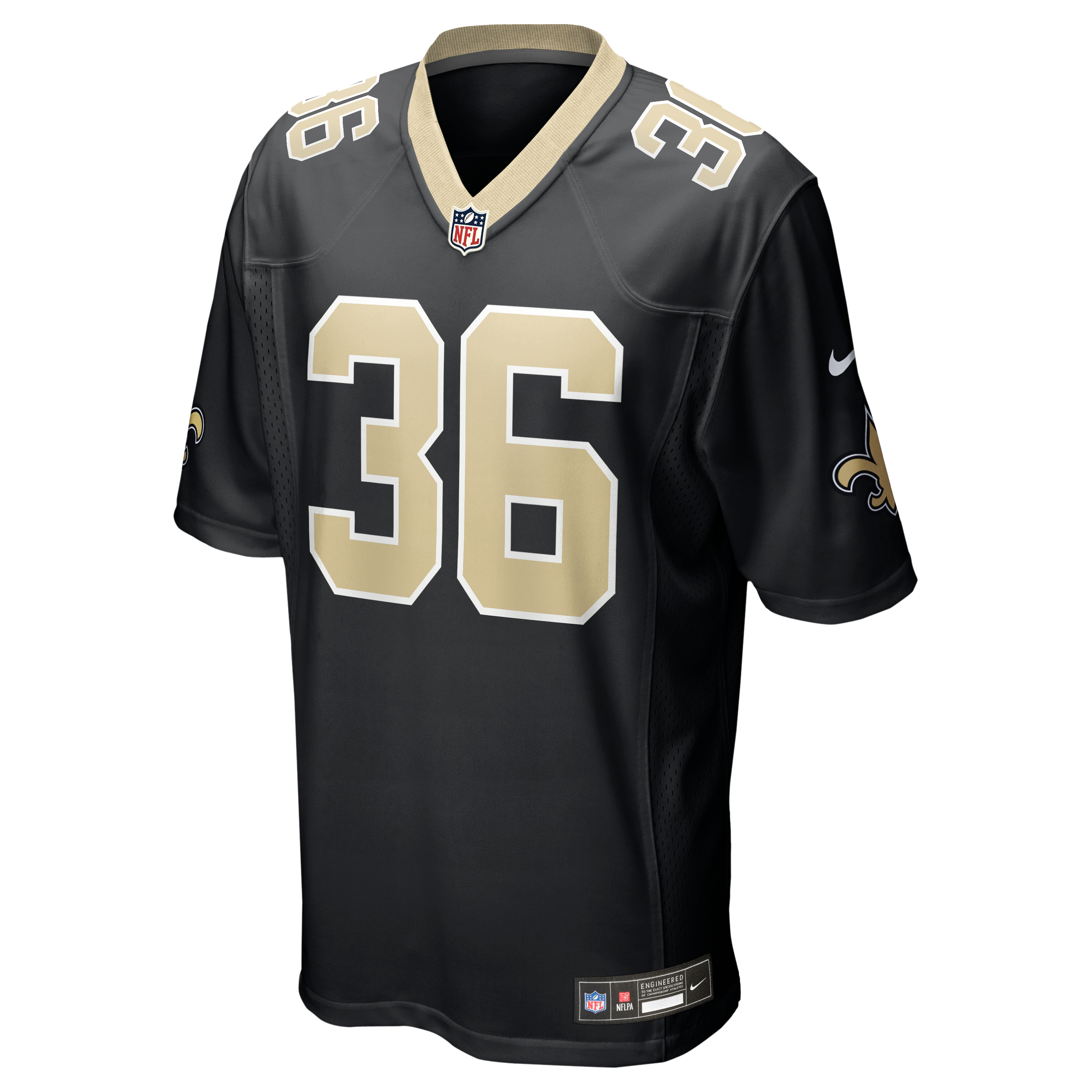 Men's Nike Lorenzo Styles Jr. Black New Orleans Saints Team Game Jersey