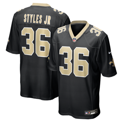 Lorenzo Styles Jr. New Orleans Saints Nike Team Game Jersey - Black