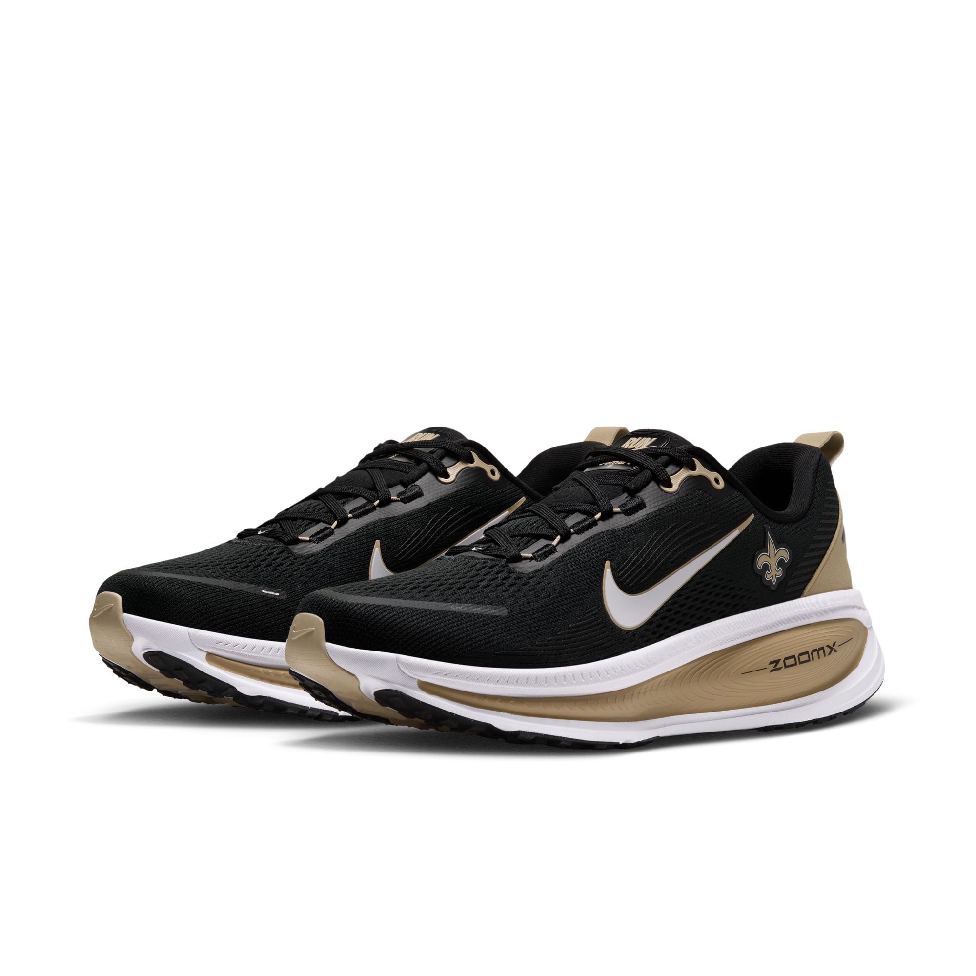 Men's Nike New Orleans Saints Vomero 18 Running Shoes