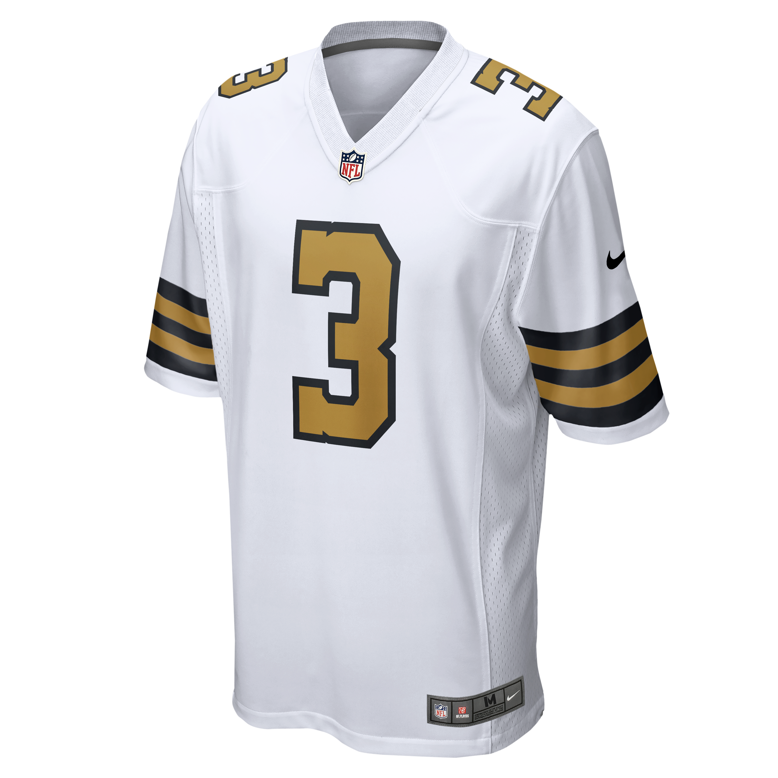 Maillot de match Nike Travis Etienne Jr blanc des Saints la Nouvelle-Orléans pour homme
