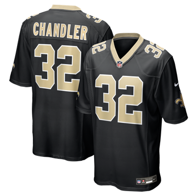 Ty Chandler New Orleans Saints Nike Team Game Jersey - Black