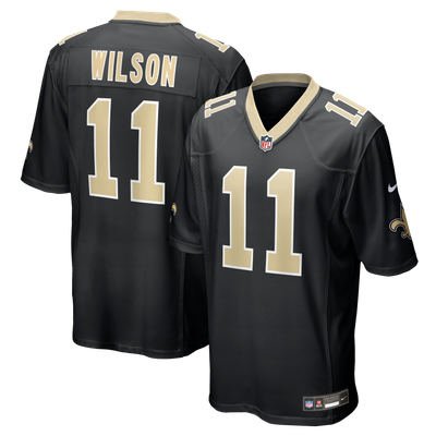 Zach Wilson New Orleans Saints Nike Team Game Jersey - Black
