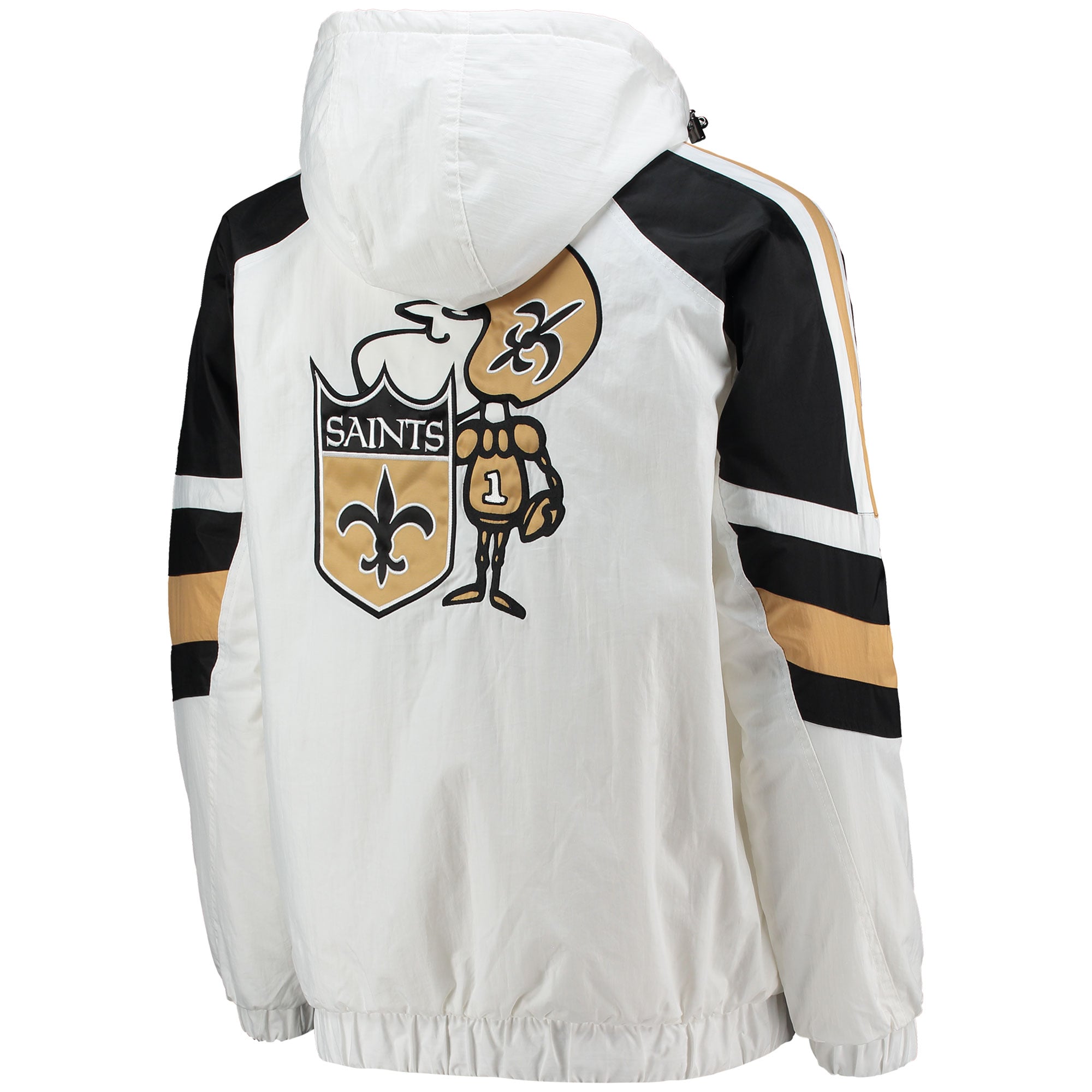 Men's Starter White/Black New Orleans Saints Thursday Night Lights