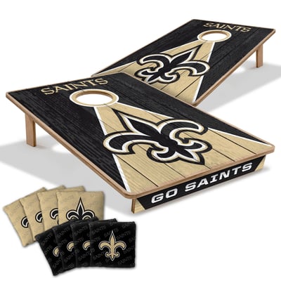 New Orleans Saints 2' x 3' Cornhole Game with Bags