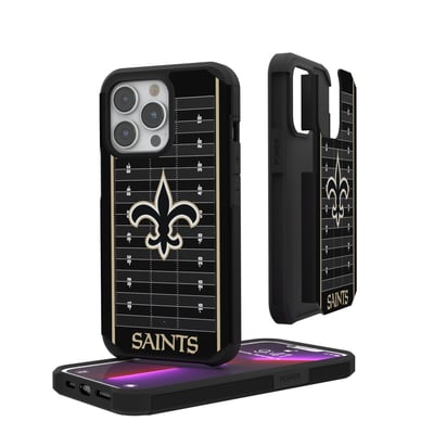 New Orleans Saints iPhone Rugged Field Design Case