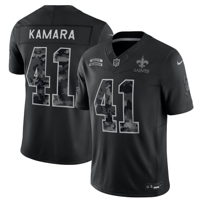Camiseta Nike Salute To Service 2026 del New Orleans Saints - Alvin Kamara - Hombre