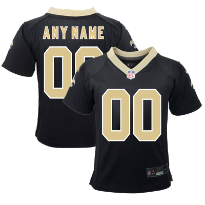 Camiseta de juego local Nike de los New Orleans Saints - Para niños pequeños