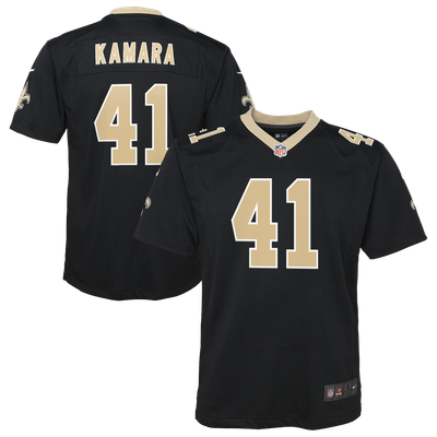 Camiseta Nike Game de la 1ª equipación del New Orleans Saints - Negro - Alvin Kamara - Jóvenes