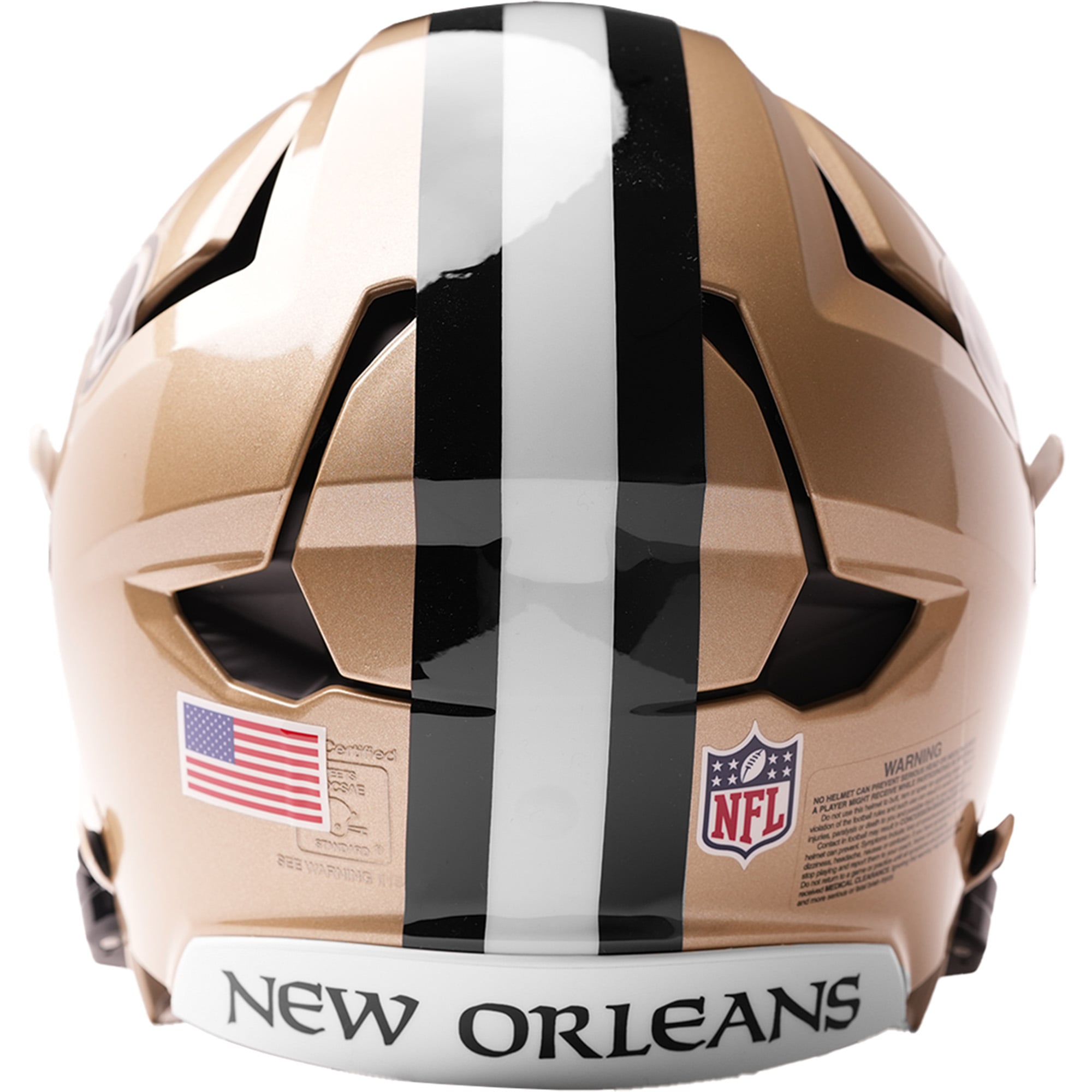 New Orleans Saints Riddell Axiom Authentic Helmet