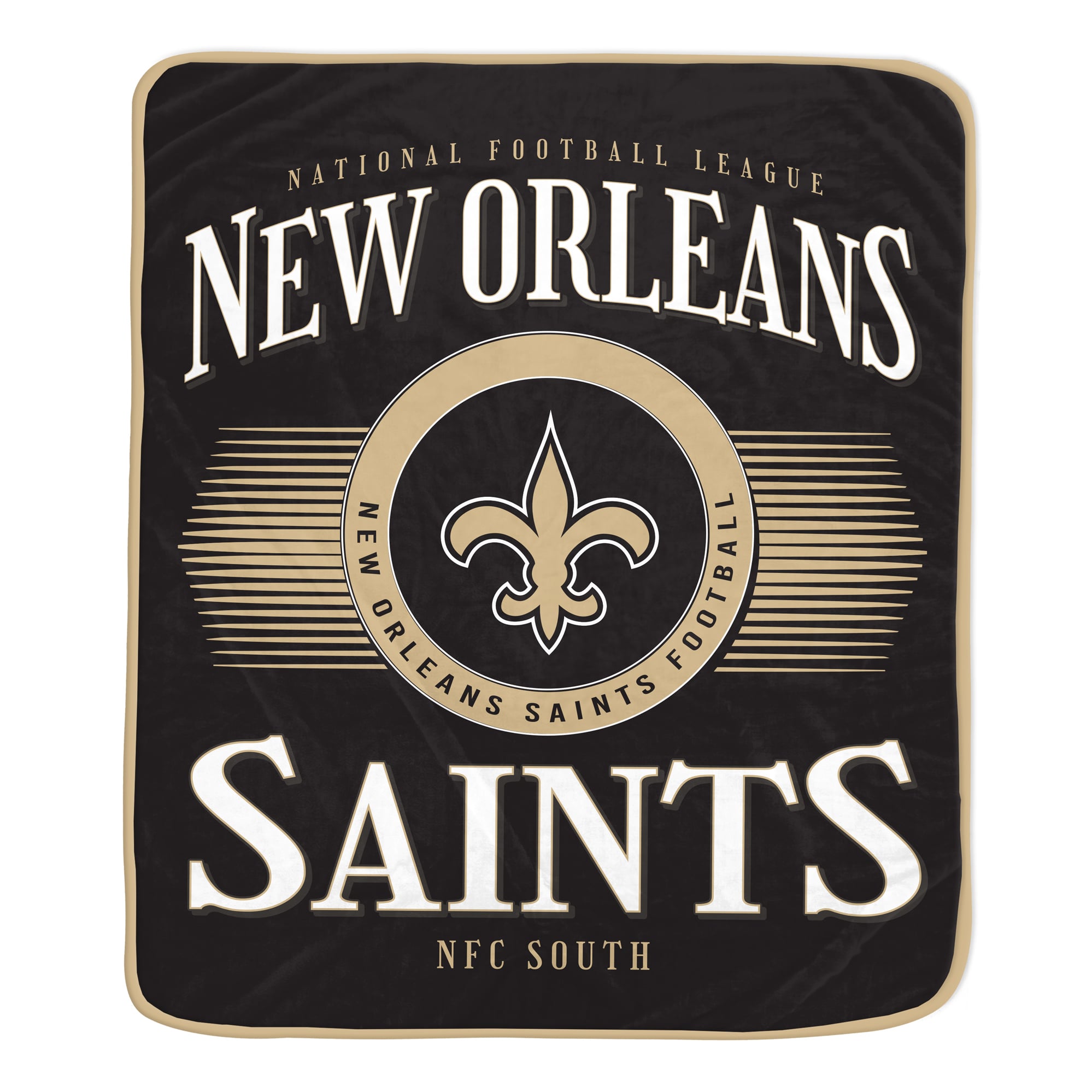 Couverture Pegasus New Orleans Saints Spotlight Arch 60" x 70" ultra douce