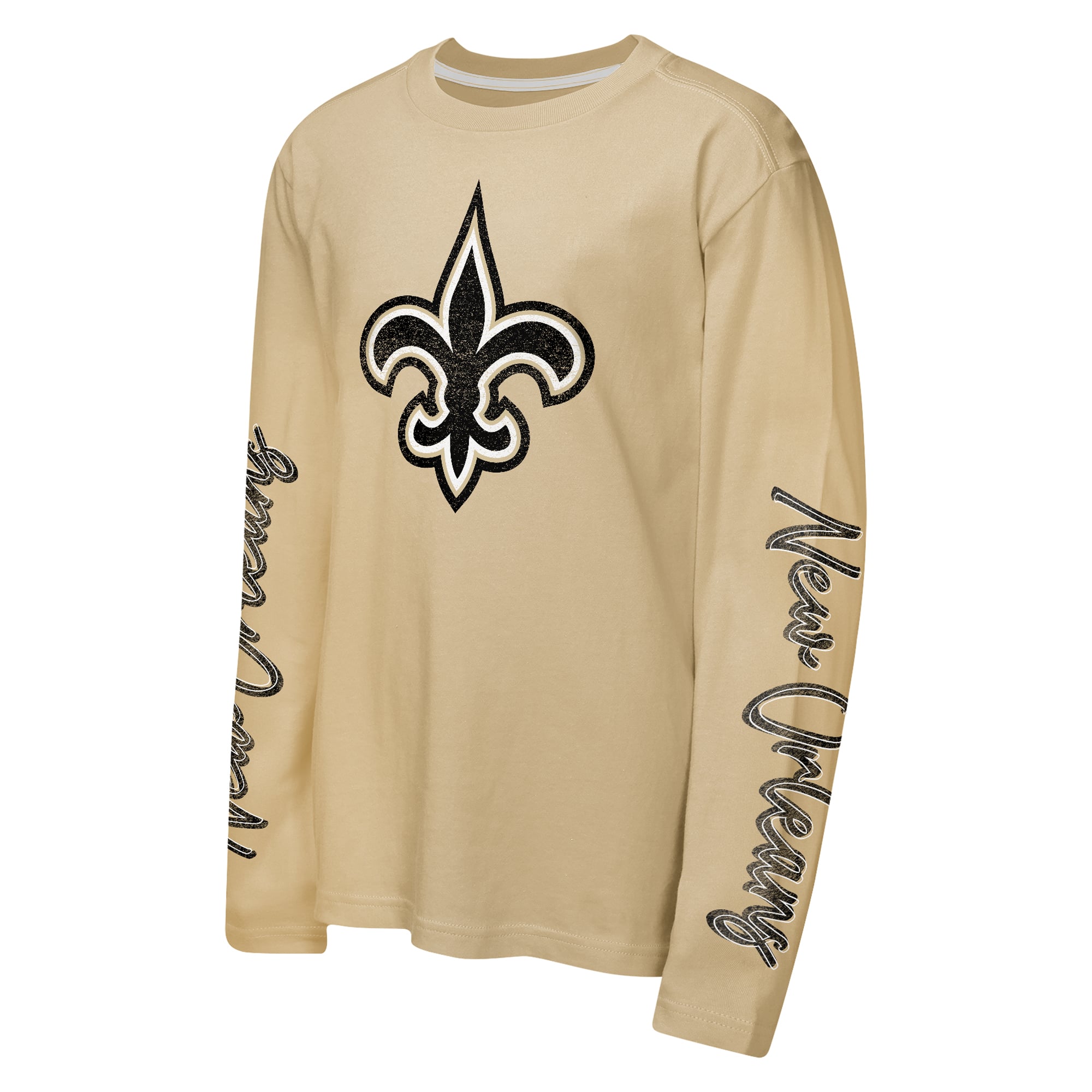 Preschool Outerstuff Black/Gold New Orleans Saints Motion Combo Set