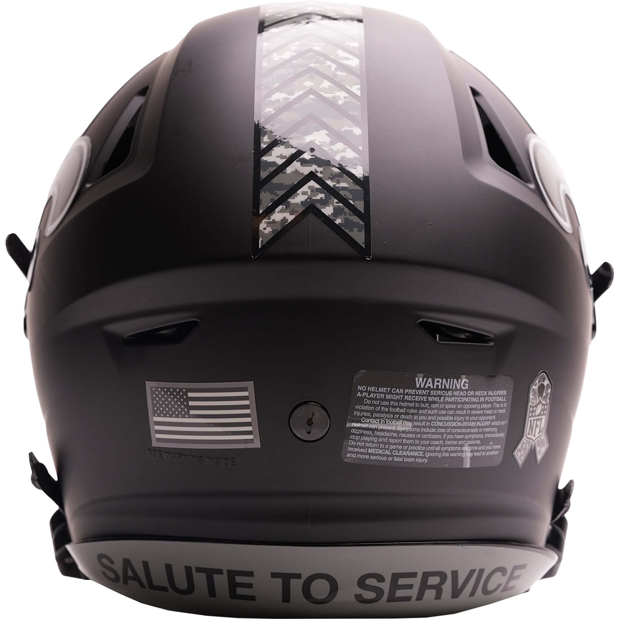 Casque authentique Riddell New Orleans Saints 2026 Salute to Service Speed ​​Flex
