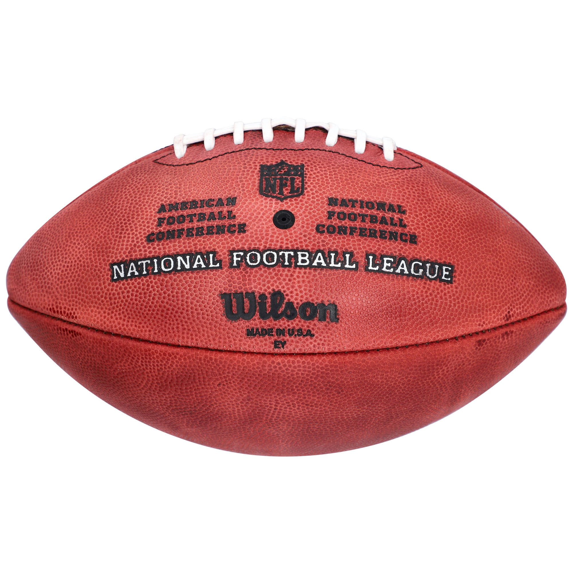 Ballon de football américain Wilson Duke en couleur, autographié par Travis Etienne des Saints de la Nouvelle-Orléans