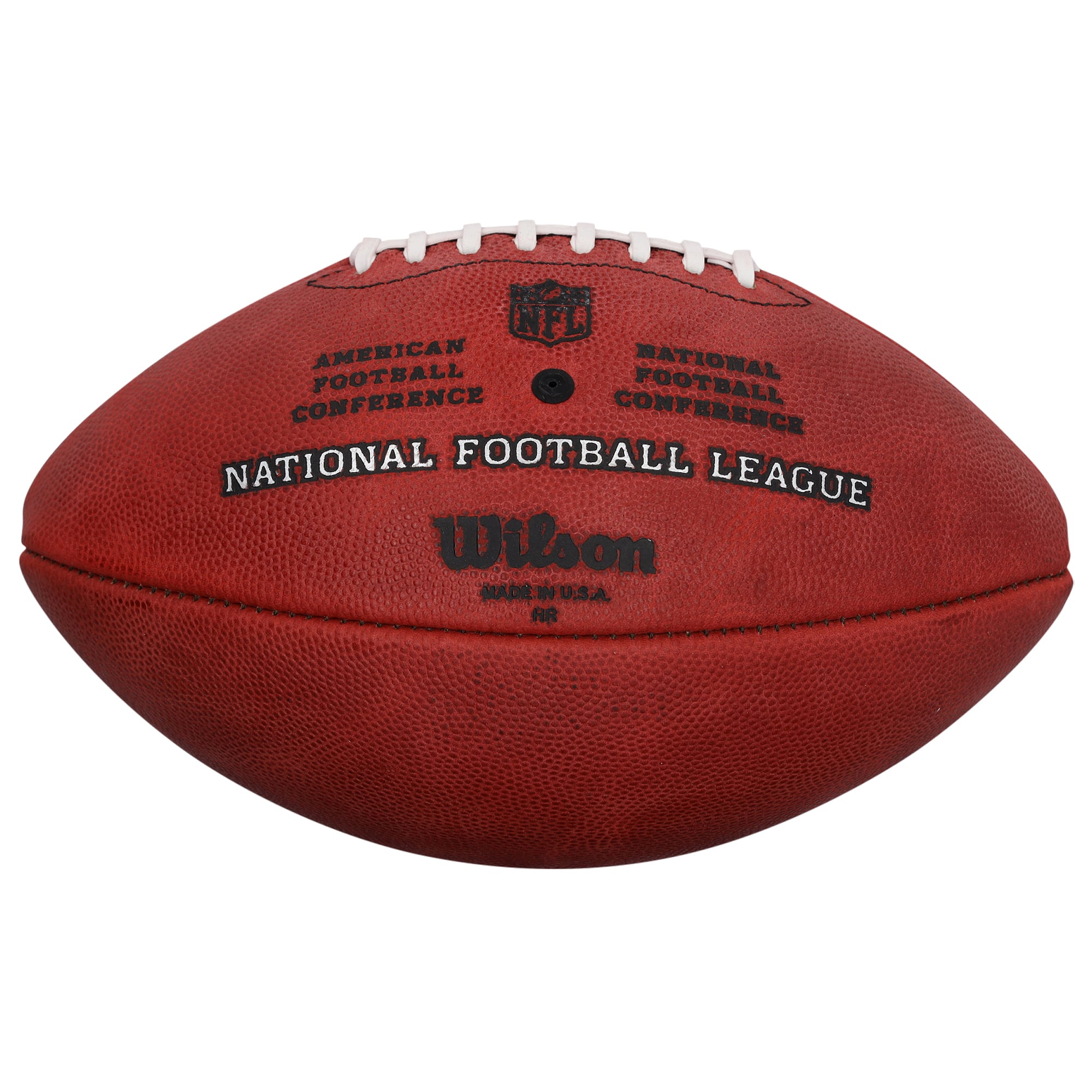 Ballon de football américain Duke en couleur, autographié par Tyler Shough, Chris Olave et Jordyn Tyson, des Saints de la Nouvelle-Orléans.