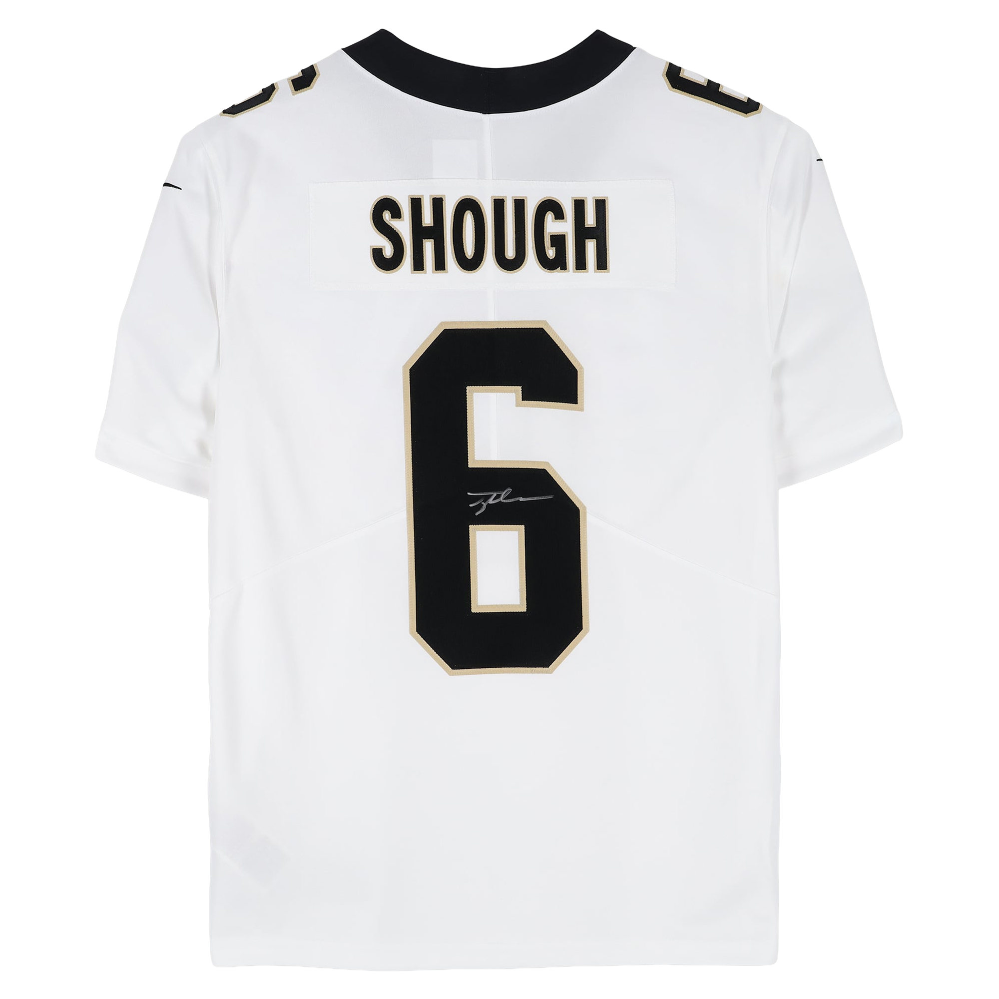 Tyler Shough New Orleans Saints Autographed Nike Vapor Untouchable Limited Jersey