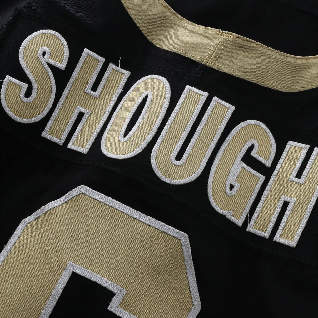 Tyler Shough New Orleans Saints Player-Issued #6 Black Nike Jersey from ...