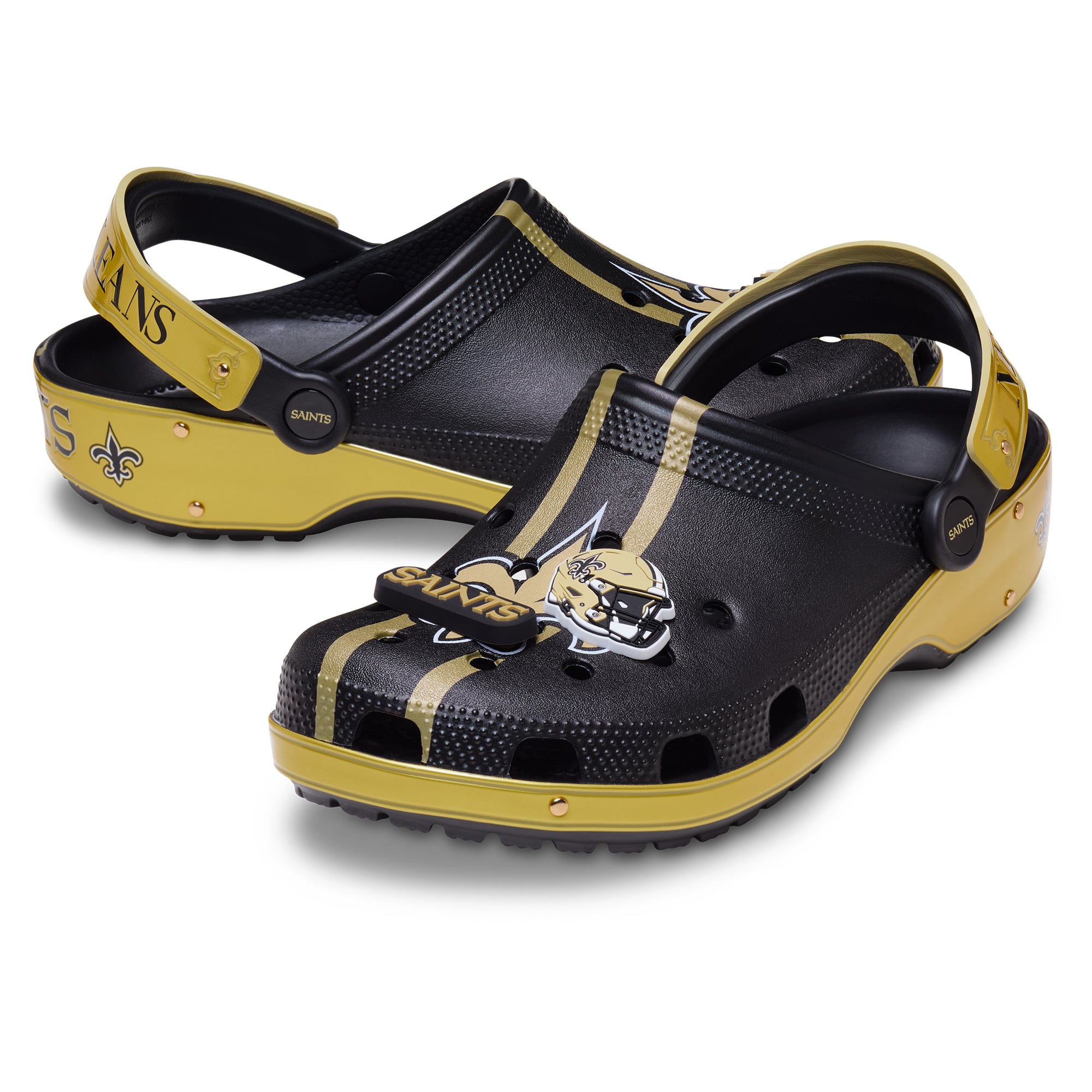 Sabots Crocs classiques unisexes New Orleans Saints