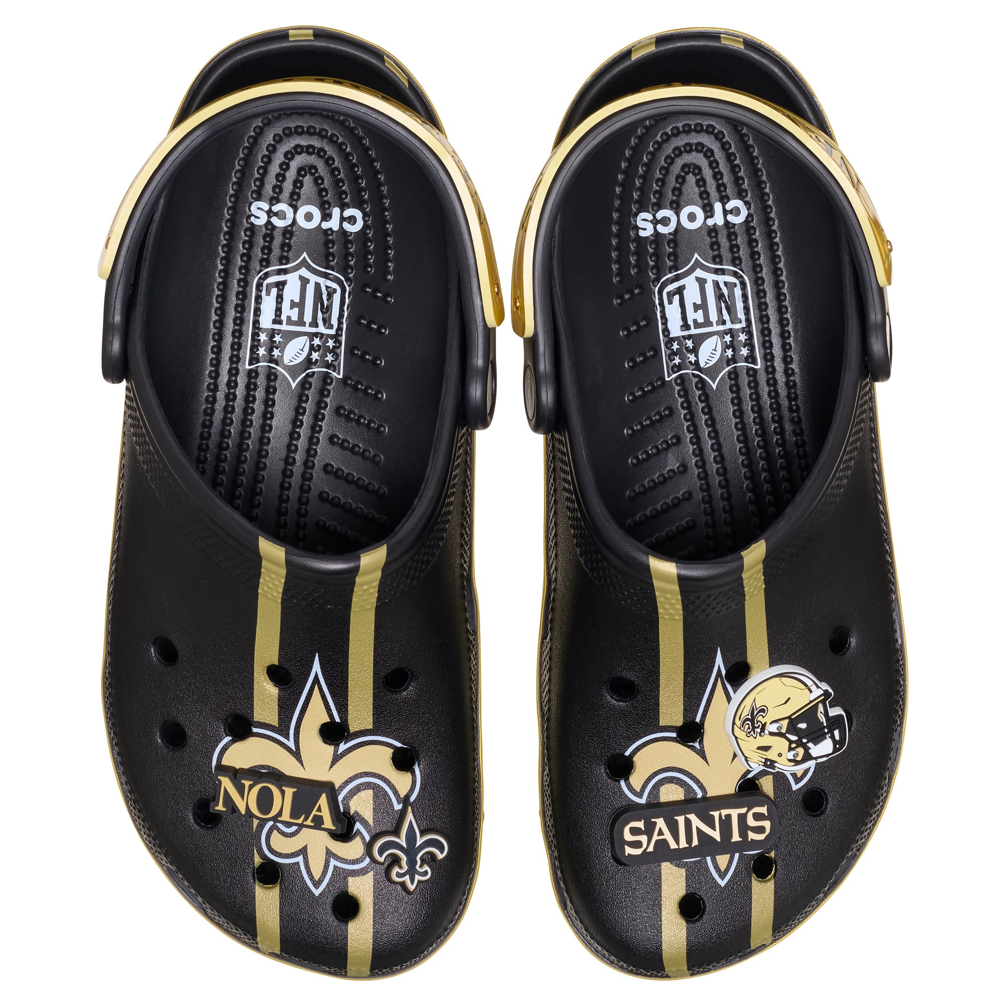 Sabots Crocs classiques unisexes New Orleans Saints