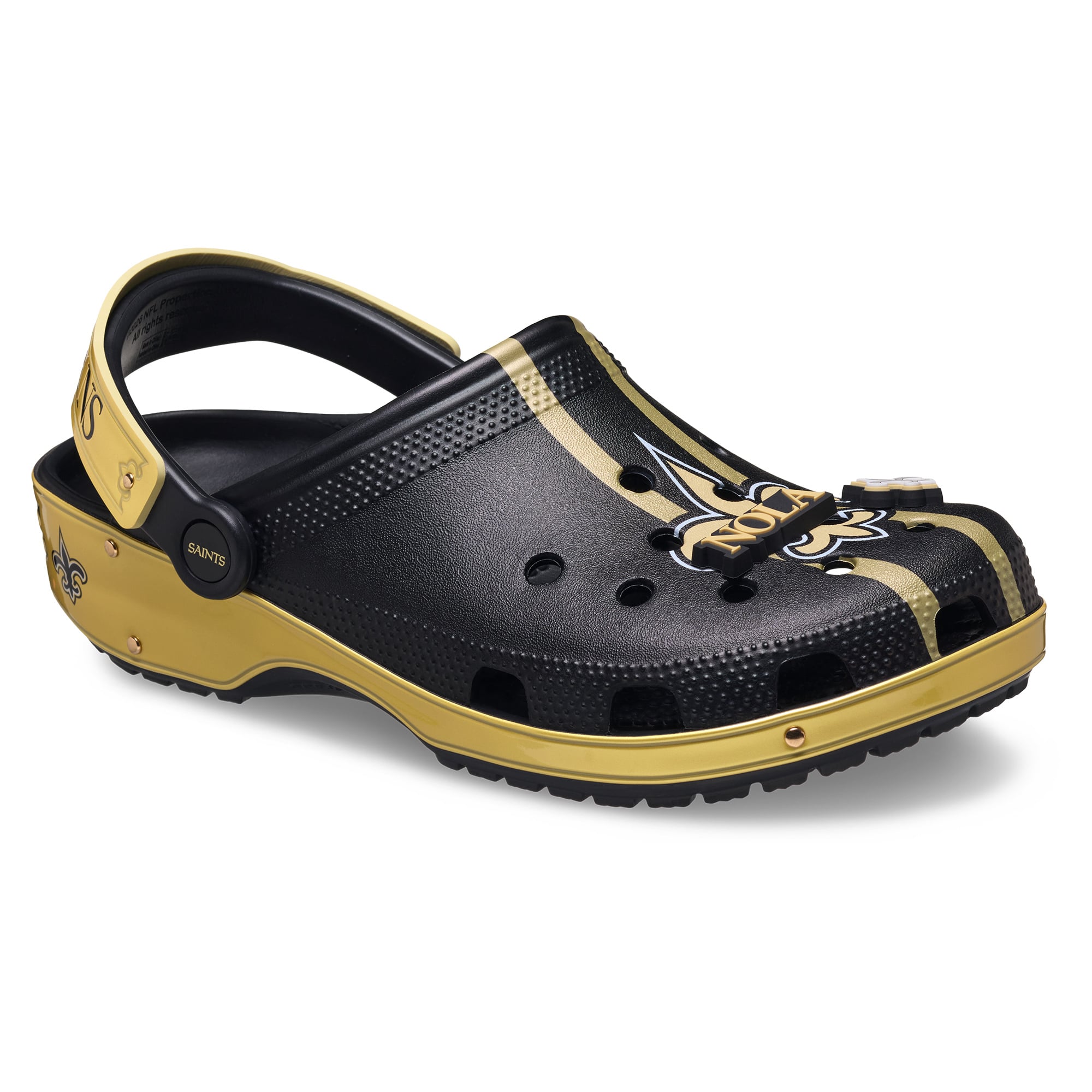 Sabots Crocs classiques unisexes New Orleans Saints