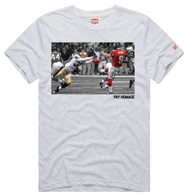 Steve Gleason New Orleans Saints Homage Unisex Tri-Blend Player T-Shirt - Ash
