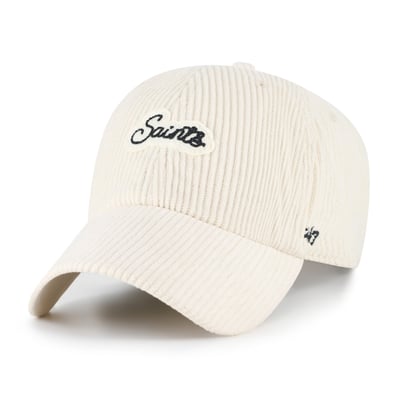 New Orleans Saints '47 Women's Rope Script Clean Up Adjustable Hat - Natural