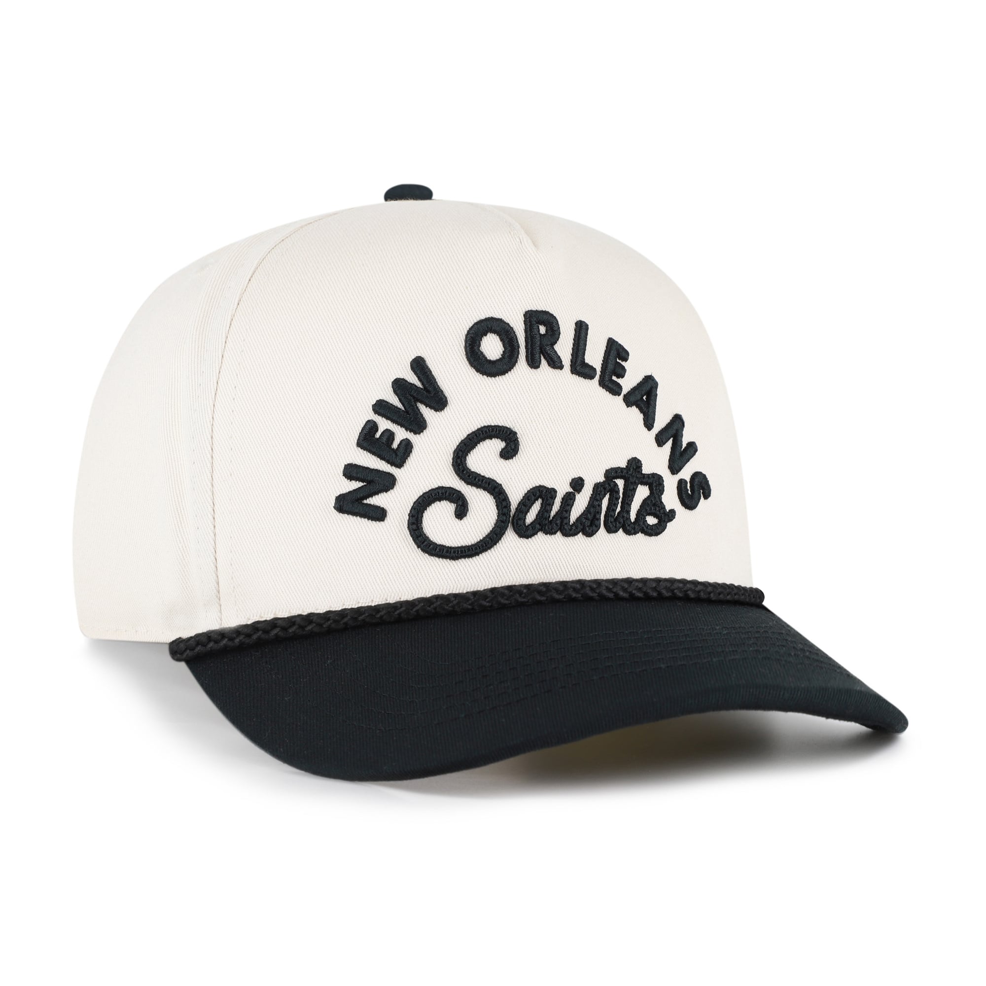 Casquette ajustable pour femme '47 Natural New Orleans Saints Rope Script Hitch