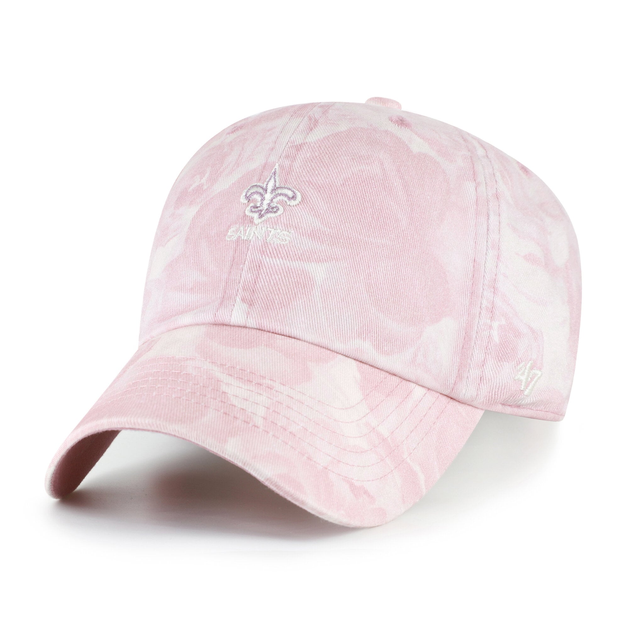 Casquette ajustable « Gardenia Clean Up » rose '47 New Orleans Saints pour femmes
