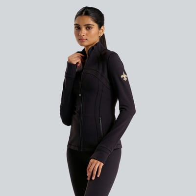  New Orleans Saints lululemon Women's Define Jacket *Luon™ - Black