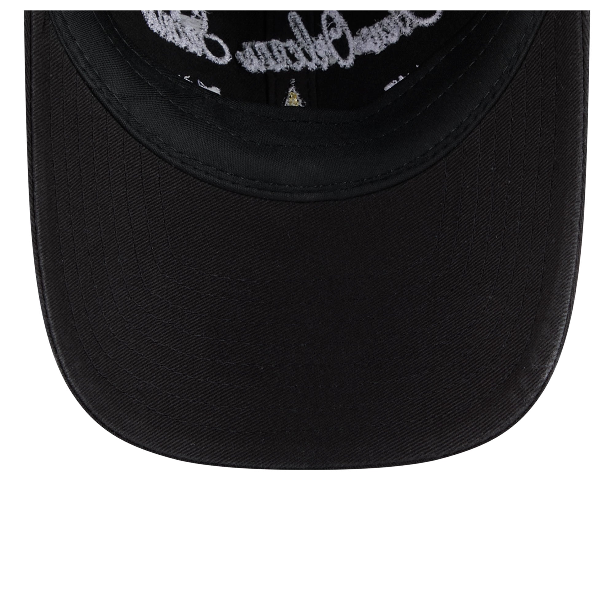 Women's New Era Black New Orleans Saints Script Casual Classic Adjustable Hat