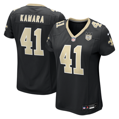 Alvin Kamara New Orleans Saints Nike Women's Team 60th Season Game Jersey - Black