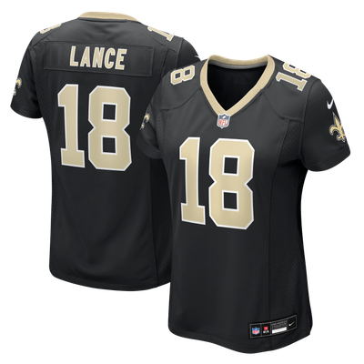 Bryce Lance New Orleans Saints Nike Women's Team Game Jersey - Black