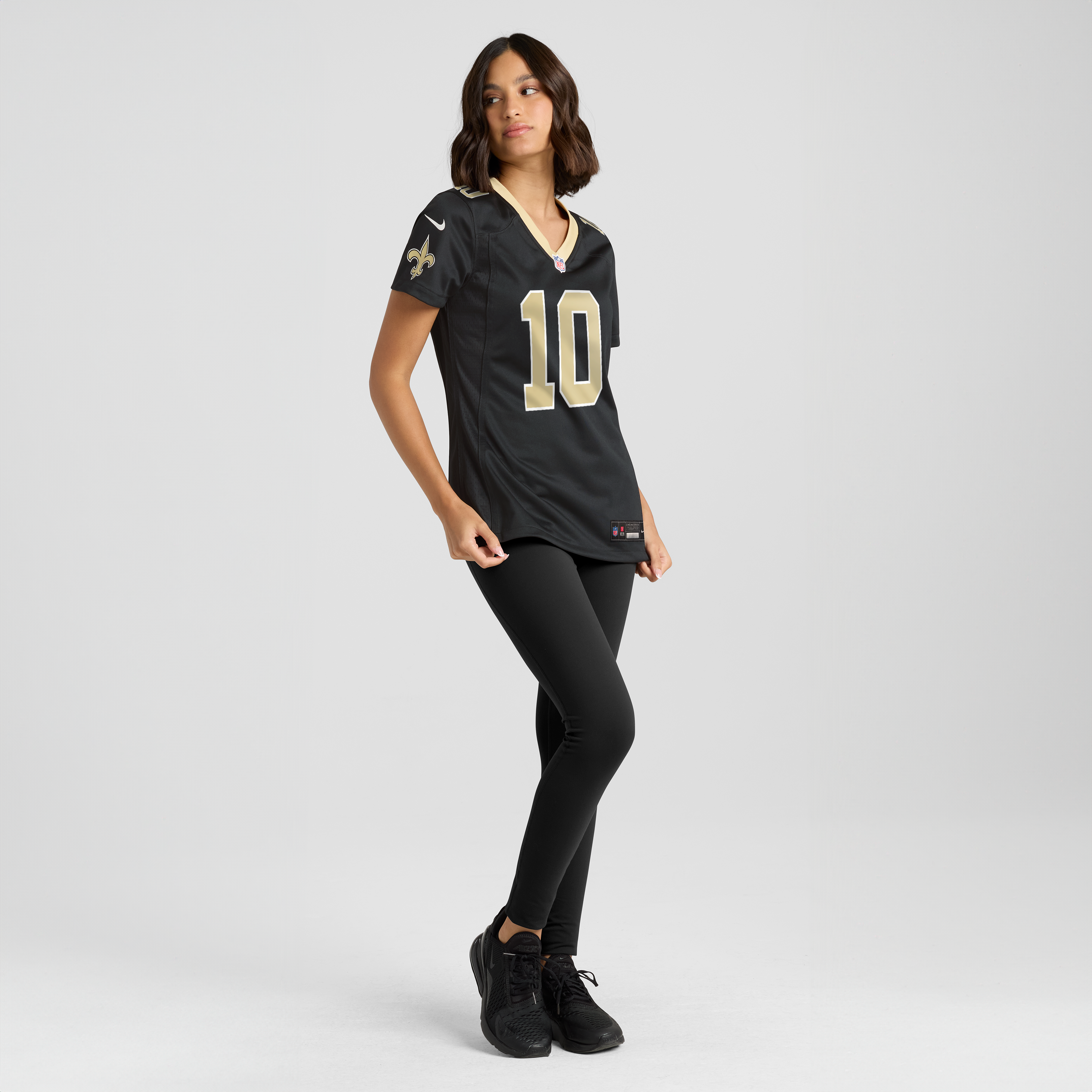 Women's Nike Daniel Carlson Black New Orleans Saints Team Game Jersey