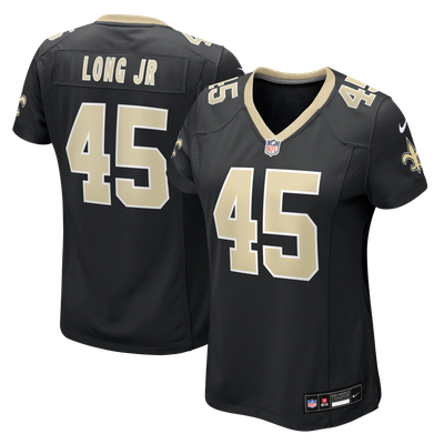 David Long Jr New Orleans Saints Nike Women's Team Game Jersey - Black