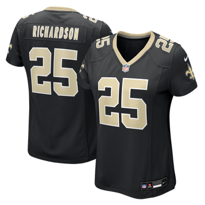 Decamerion Richardson New Orleans Saints Nike Women's Team Game Jersey - Black