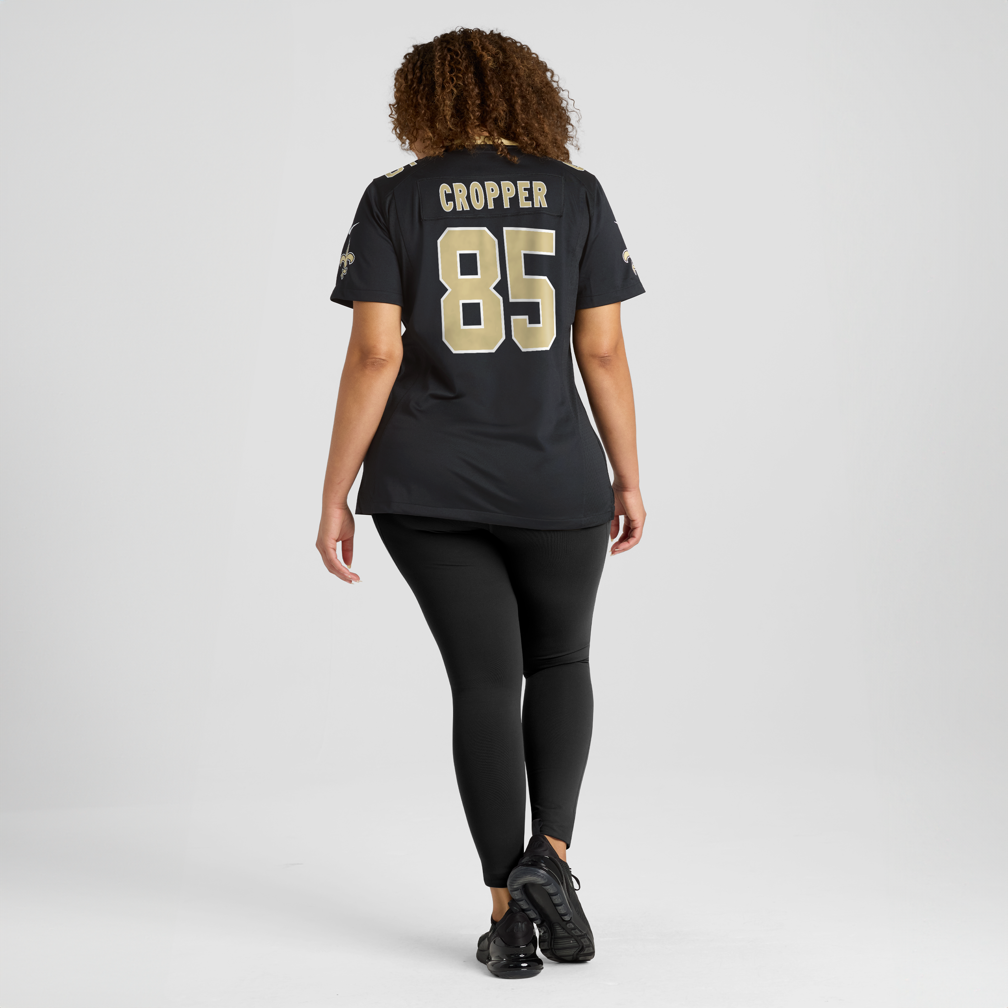 Women's Nike Jalen Cropper Black New Orleans Saints Team Game Jersey