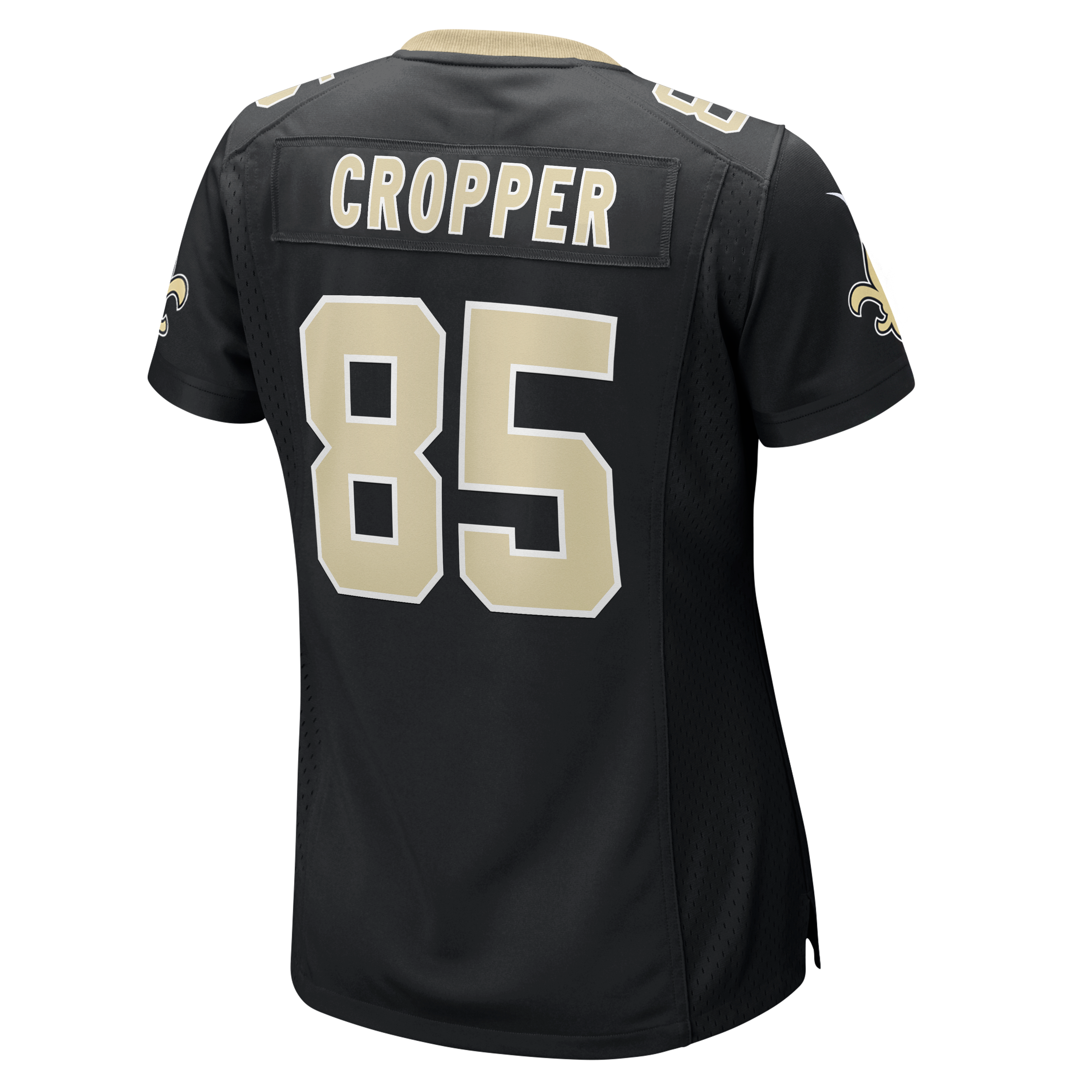 Women's Nike Jalen Cropper Black New Orleans Saints Team Game Jersey