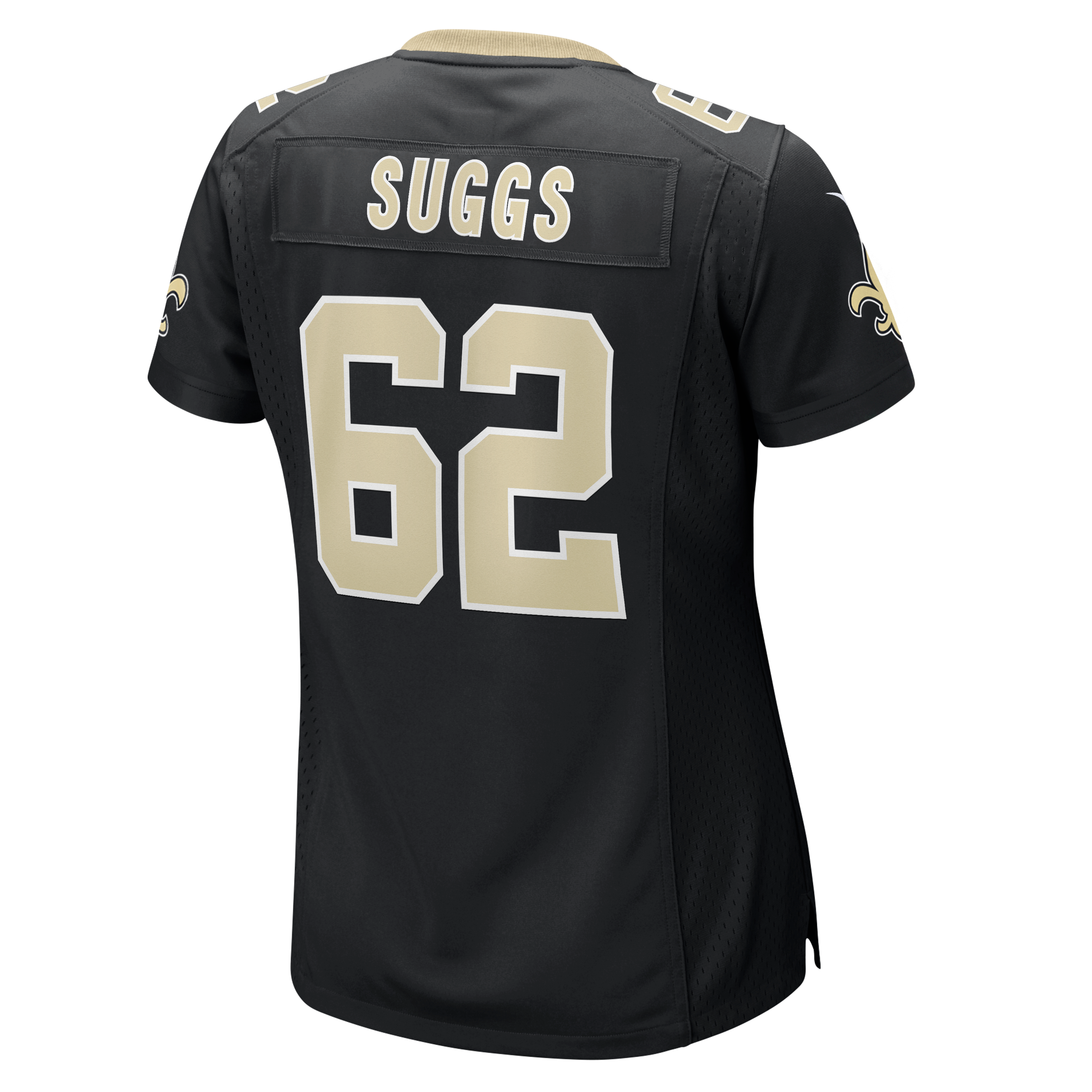 Women's Nike Jay'viar Suggs Black New Orleans Saints Team Game Jersey