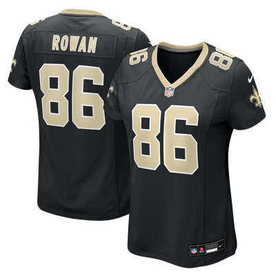 Kyrese Rowan New Orleans Saints Nike Women's Team Game Jersey - Black