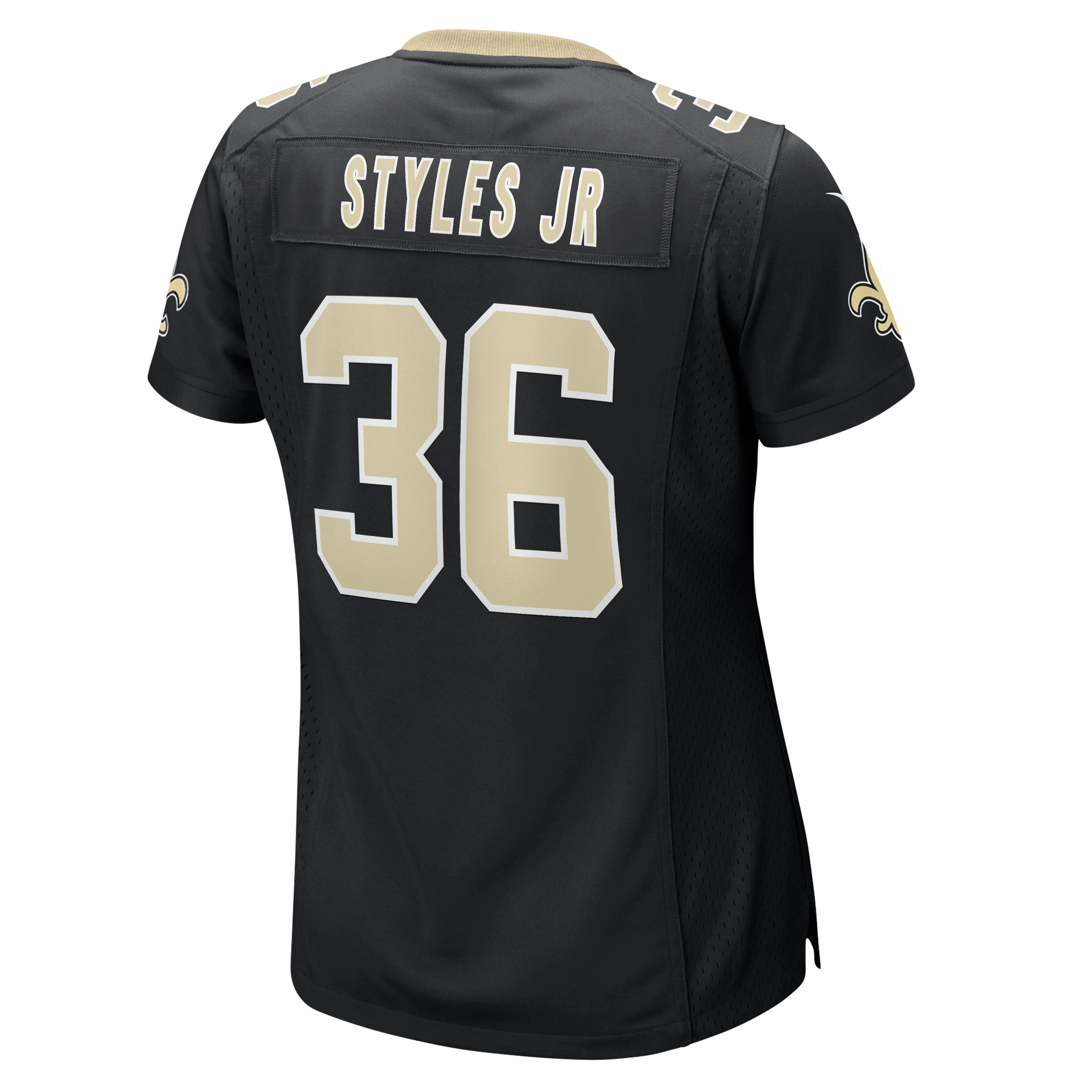 Women's Nike Lorenzo Styles Jr. Black New Orleans Saints Team Game Jersey