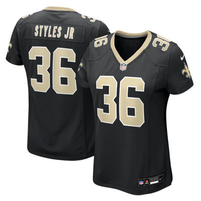 Lorenzo Styles Jr. New Orleans Saints Nike Women's Team Game Jersey - Black