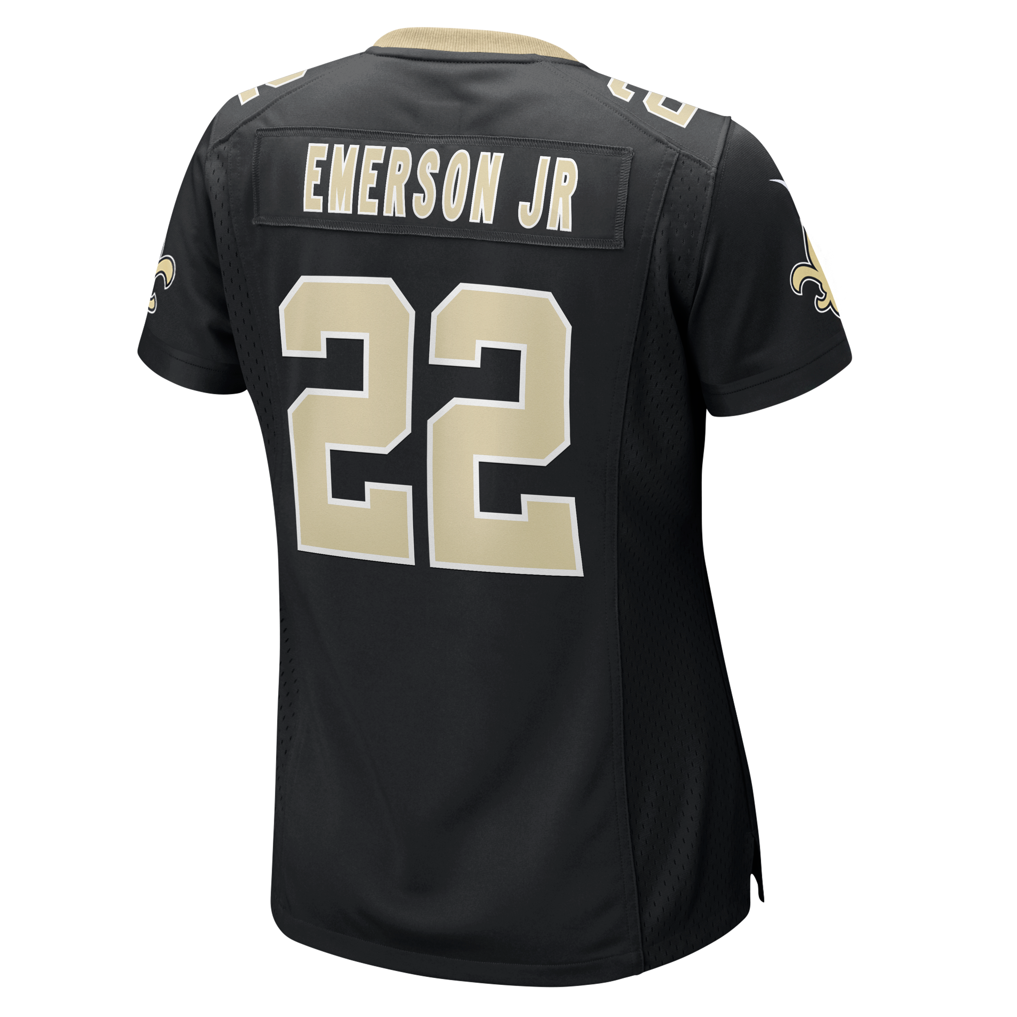 Women's Nike Martin Emerson Jr. Black New Orleans Saints Team Game Jersey