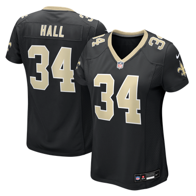 TJ Hall New Orleans Saints Nike Women's Team Game Jersey - Black