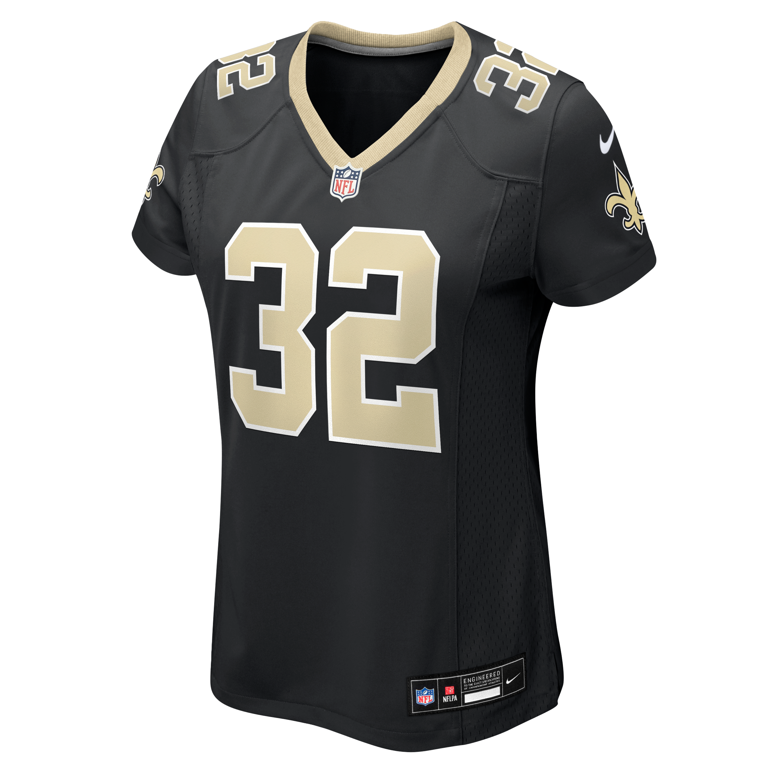Maillot de match Nike Ty Chandler noir pour femme, équipe des Saints la Nouvelle-Orléans